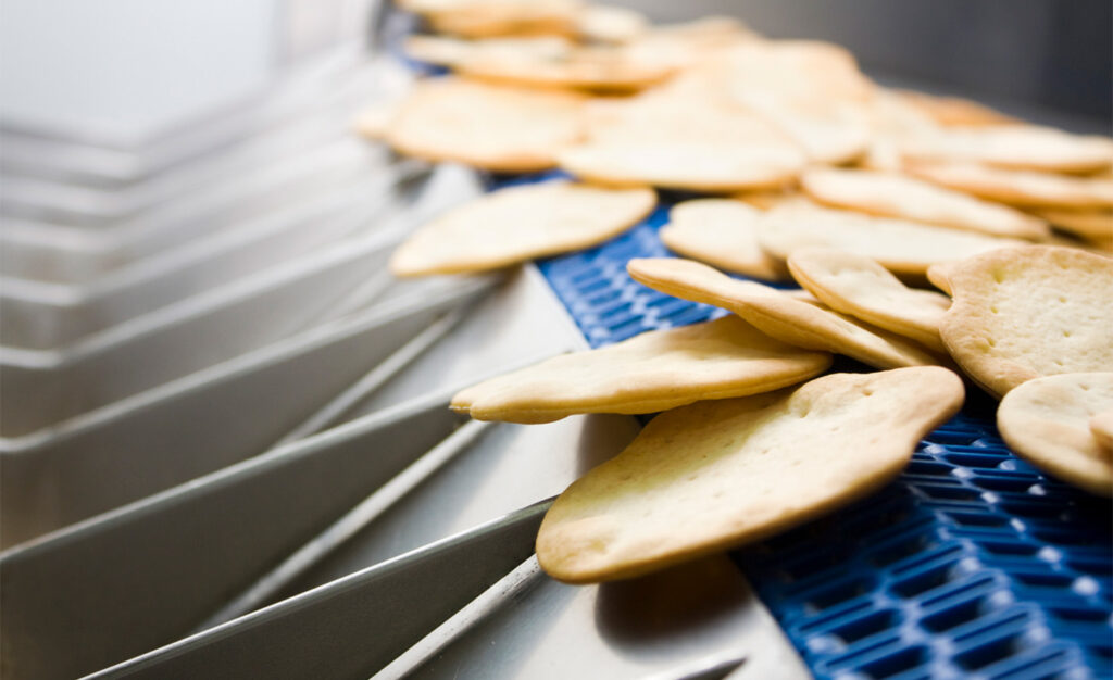 Food manufacturing plant representing Sagentia Regulatory's food contact material regulatory services