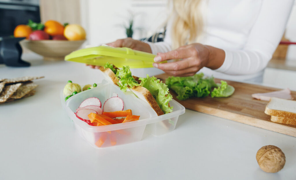 Food container representing Sagentia Regulatory's food contact materials regulatory services