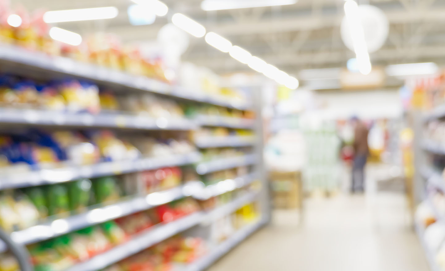 Supermarket representing Leatherhead Food Research's regulatory and technical services