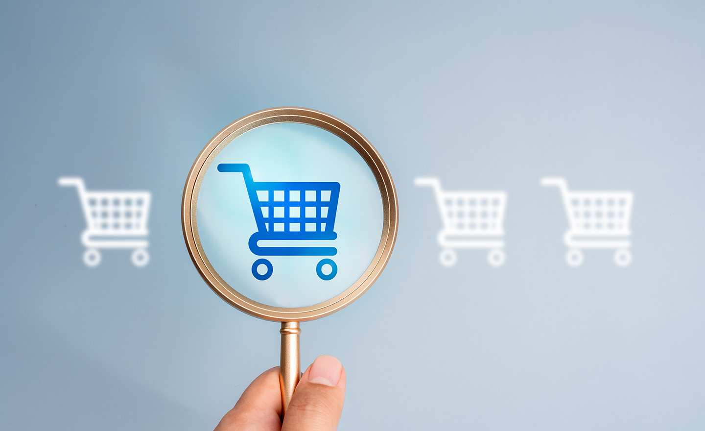 Shopping trollies representing Leatherhead Food Research's Ultra Processed Foods Regulatory Insight Report