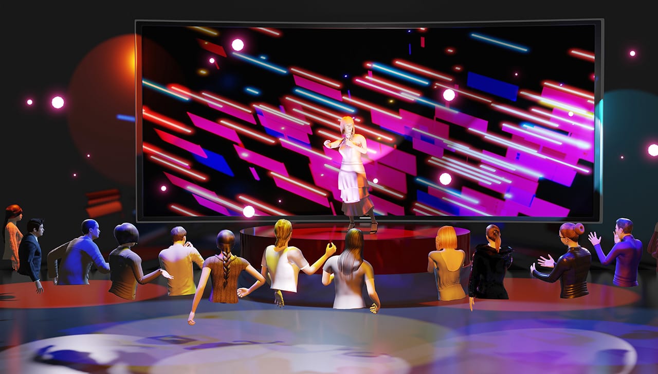 Metaverse-virtual-concert