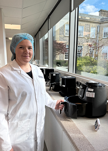 Natasha Burton, Head of Cooking Instructions, Leatherhead Food Research