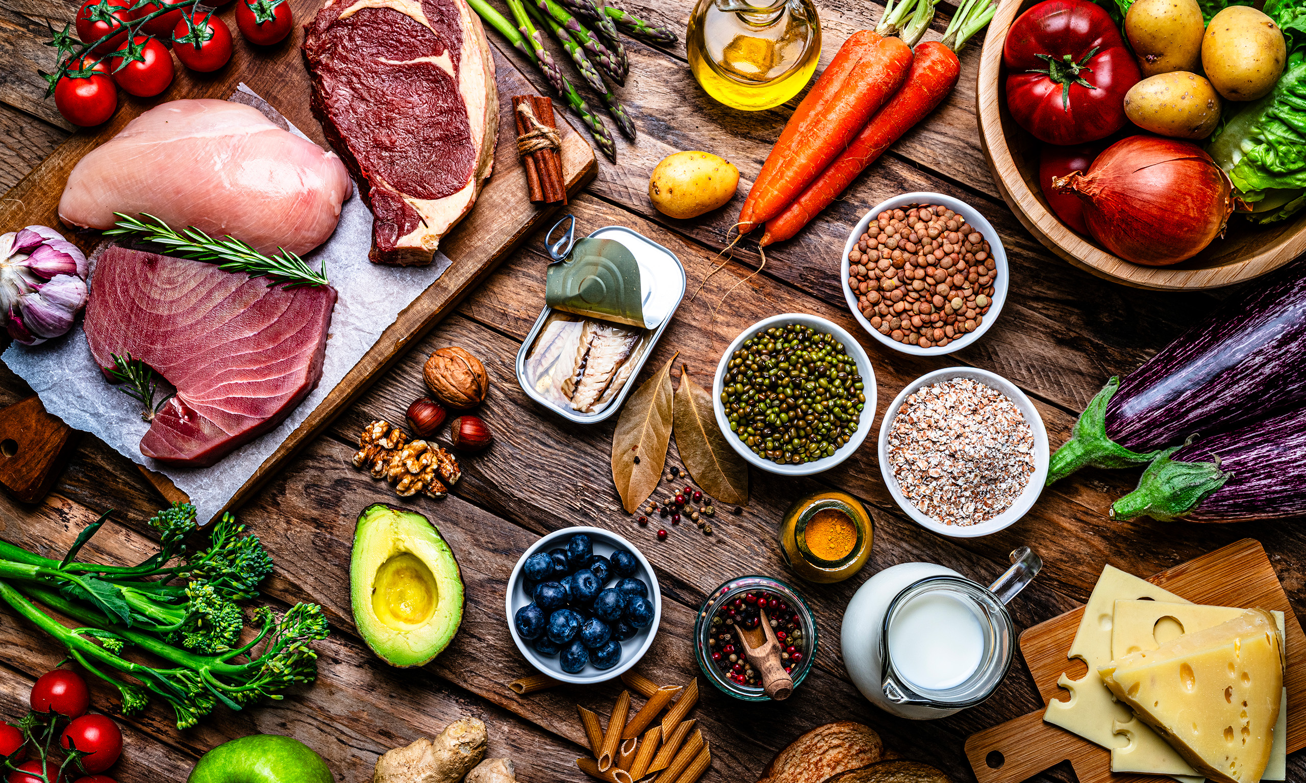 Various foods representing GRAS reform | Sagentia Regulatory