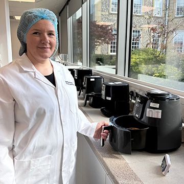 Natasha Burton, Head of Cooking Instructions, Leatherhead Food Research