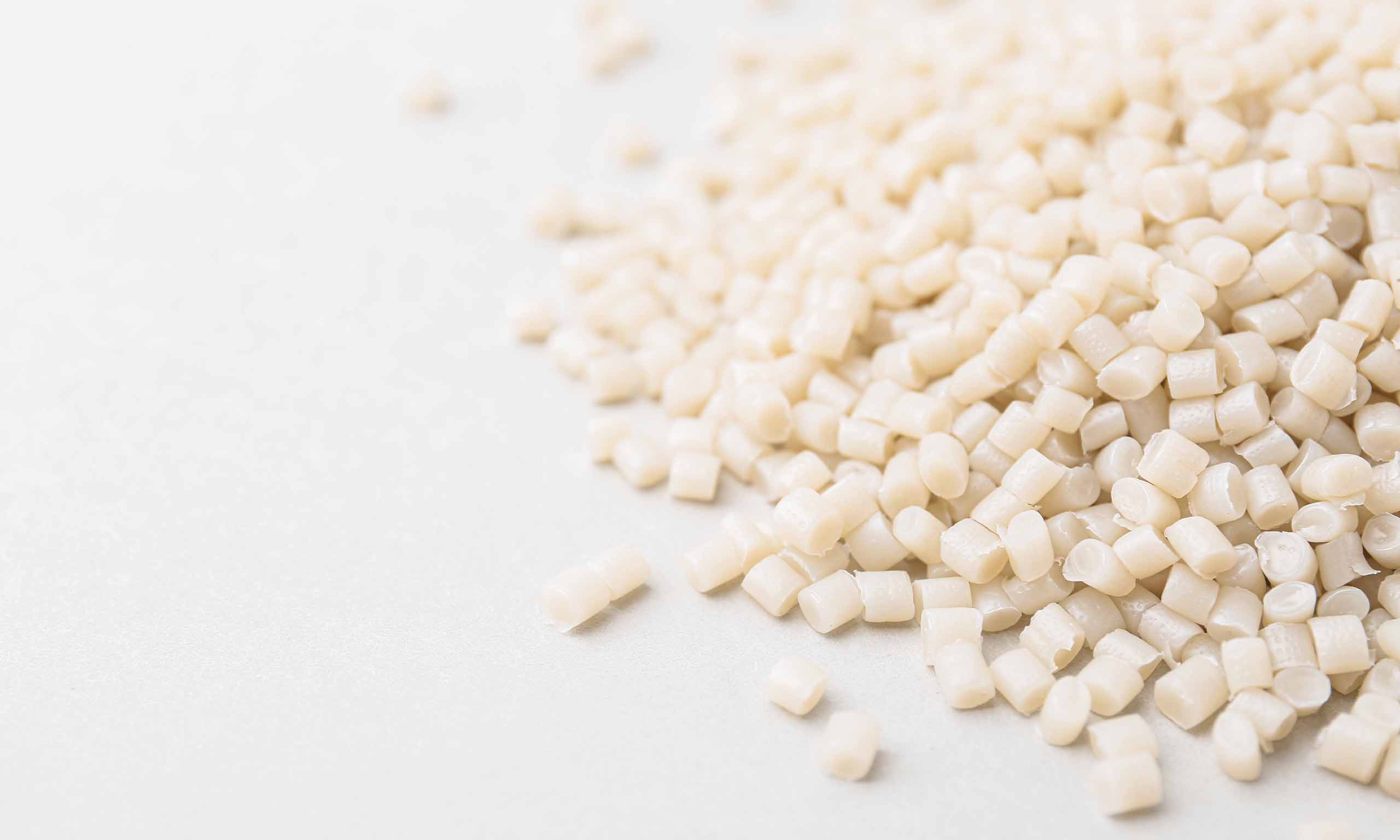 Photo of plastic granules representing Sagentia Regulatory's TSCA Polymer Exemption services
